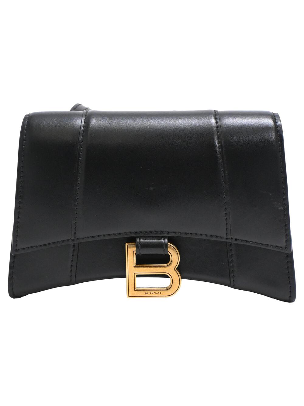 Balenciaga Hourglass Chain Wallet #349786B95B